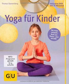 Cover GU Buch Yoga für KInder von Thomas Bannenberg